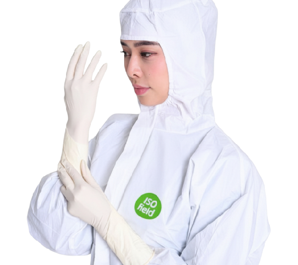 Перчатки Comet Isofield для чистых помещений IBC Nanotex