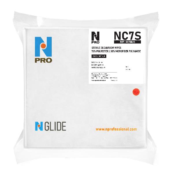 Cалфетки нетканые стерильные Npro NGlide NC7S NPro для чистых помещений