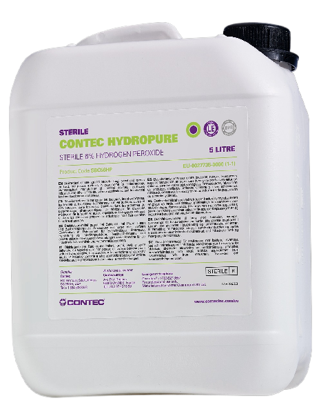 Средство дезинфицирующее стерильное Contec Sterile HydroPure (5 литров) для чистых помещений IBC Nanotex