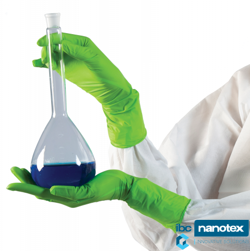 Перчатки нитрил нестерильные Isofield Gecko, 300 мм