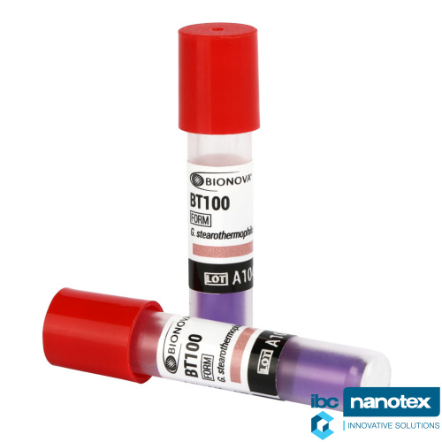 BT100 Биоиндикатор. 48 часов. Газовая стерилизация формальдегидом. Bionova
