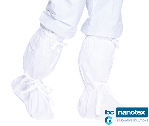 Бахилы одноразовые высокие стерильные Isofield Vista 80761 (60 гр; 50 см)