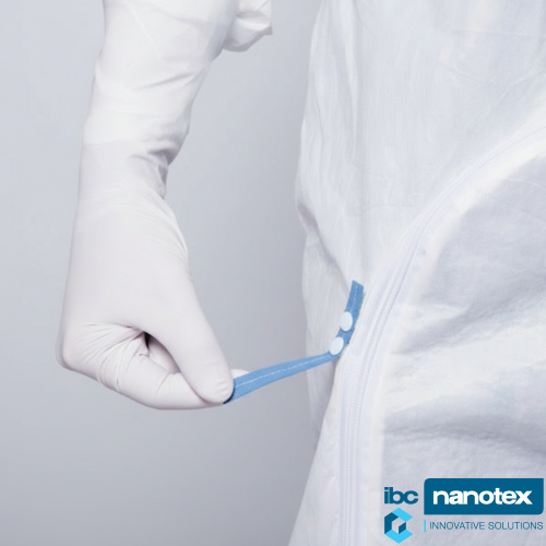 Комбинезон с капюшоном и маской одноразовый стерильный Isofield Steridon 80231