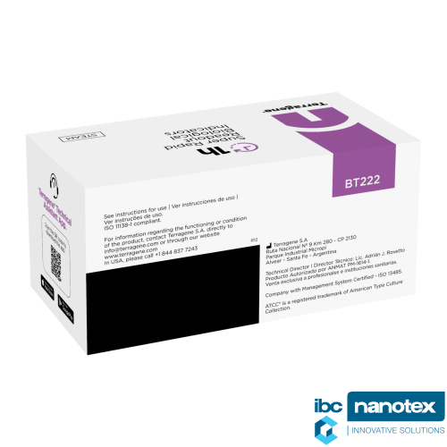 BT222 Биоиндикатор. 1 час. Автоклавирование (паровая стерилизация). Bionova