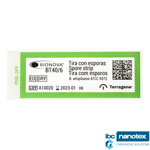 BT40 Биоиндикатор. 48 часов. Воздушная и газовая стерилизация. Bionova