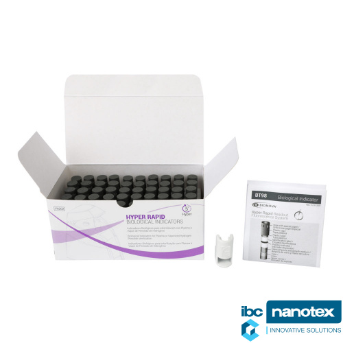 BT98 Биоиндикатор. 5 минут. Стерилизация перекисью водорода (VH2O2). Bionova