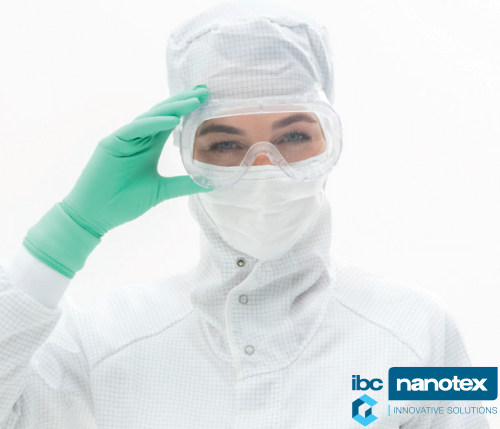 Очки одноразовые закрытые стерильные Hydroflex PurGuard EV-100 для чистых помещений