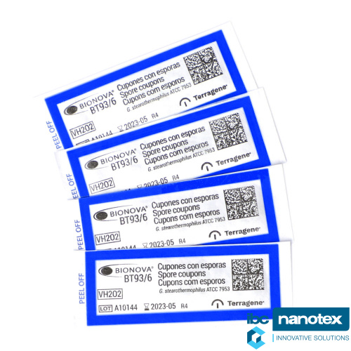 BT93 Биоиндикатор. 24 часа. Стерилизация перекисью водорода (VH2O2). Bionova
