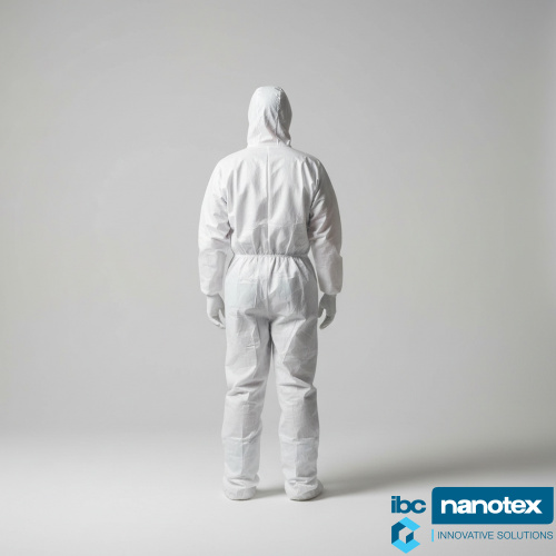 Комбинезон с капюшоном и маской одноразовый стерильный Isofield Steridon 80231