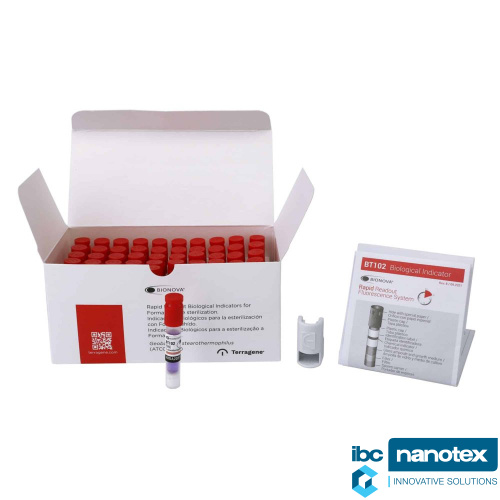BT102 Биоиндикатор. 2 часа. Газовая стерилизация формальдегидом. Bionova