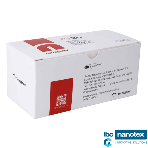 BT102 Биоиндикатор. 2 часа. Газовая стерилизация формальдегидом. Bionova