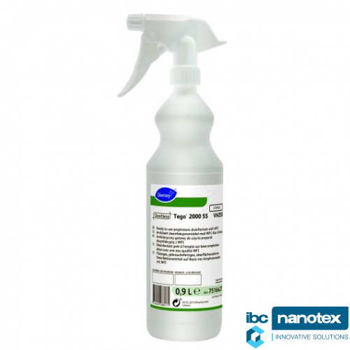 Дезинфектант амфотерный стерильный ClearKlens Tego 2000 SS (900 мл) для чистых помещений IBC Nanotex
