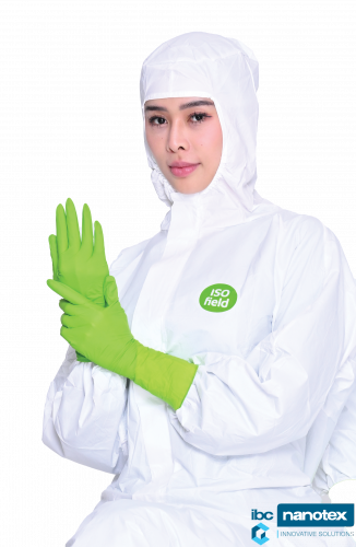 Перчатки нитрил нестерильные Isofield Gecko, 300 мм