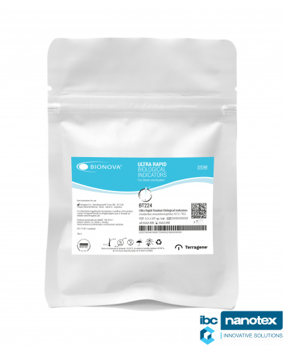 BT224 Биоиндикатор. 20 минут. Автоклавирование (паровая стерилизация). Bionova