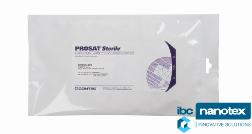 Салфетки влажные тканые стерильные Contec PROSAT Sterile Polynit Heatseal LE Contec, Inc. для чистых помещений