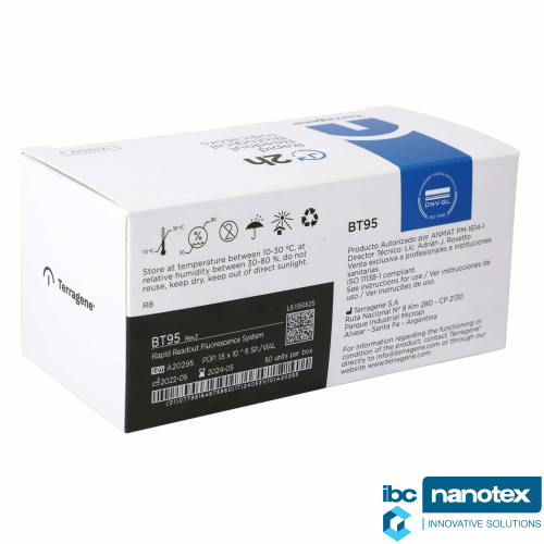 BT95 Биоиндикатор. 2 часа. Стерилизация перекисью водорода (VH2O2). Bionova
