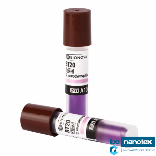 BT20 Биоиндикатор. 24 часа. Автоклавирование (паровая стерилизация). Bionova