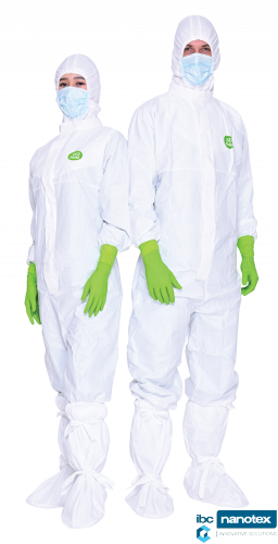 Комплект одноразовый стерильный Isofield Beta Kit 80451 (комбинезон, капюшон, высокие бахилы, встроенная лицевая маска)