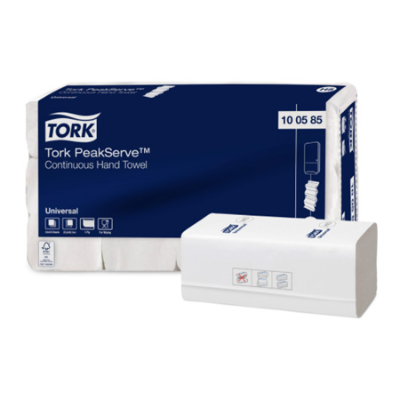 Tork PeakServe® листовые полотенца с непрерывной подачей, 100585