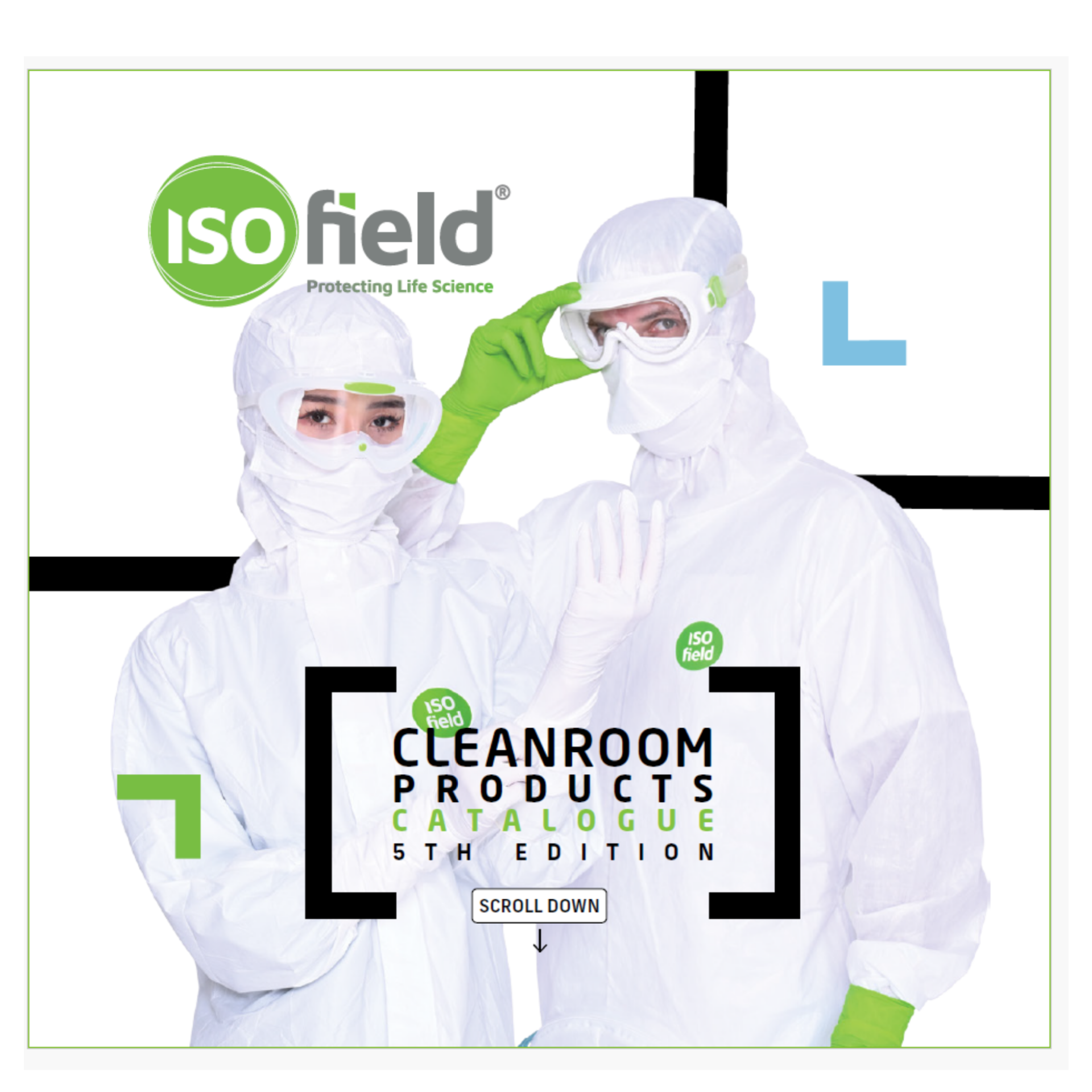 Каталог продукции для чистых помещений IsoField 