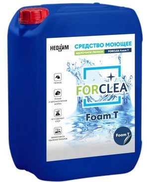 Концентрированное щелочное моющее средство FORCLEA Foam T IBC Nanotex