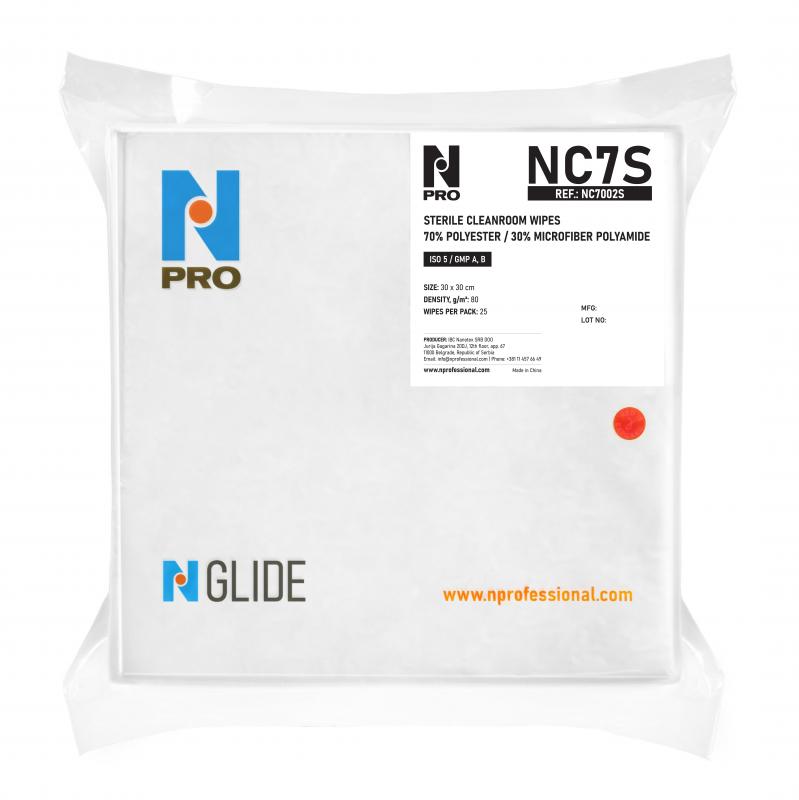 Стерильные салфетки NPro NGlide NC7S для чистых помещений