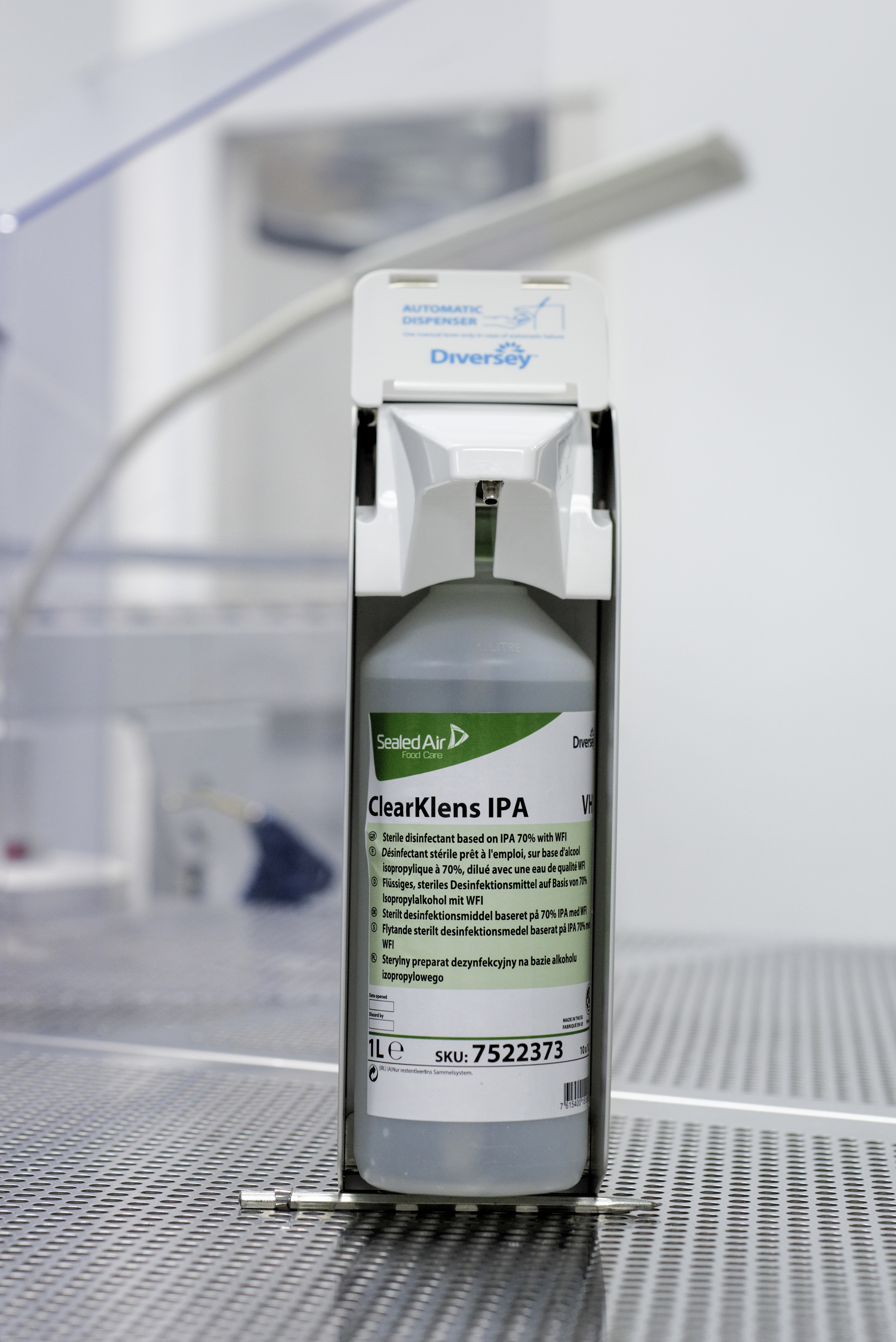 Бесконтактный дозатор для литровых бутылок ClearKlens IPA