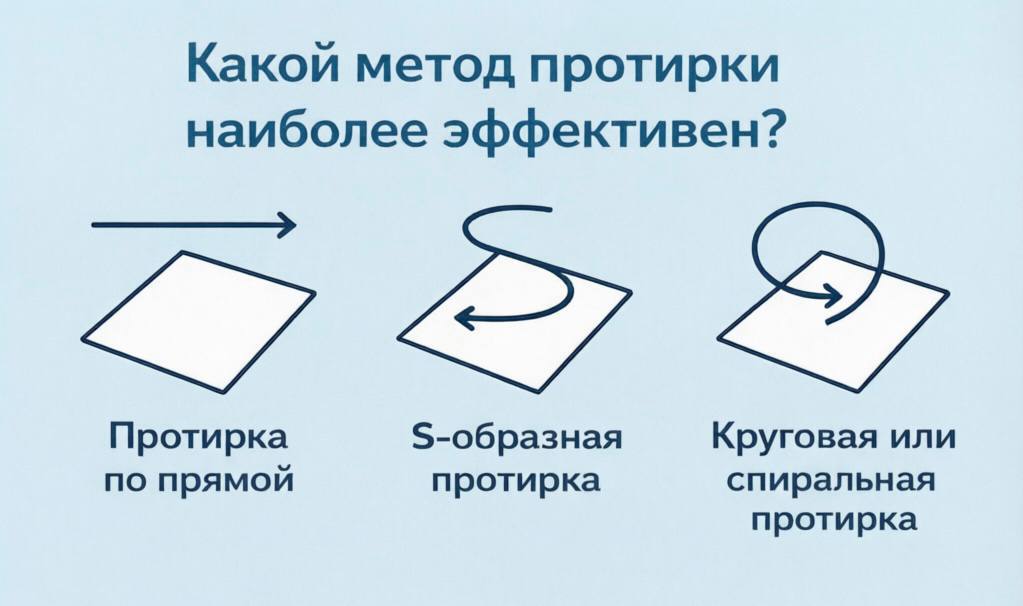 Искусство чистоты: почему правильная техника протирки критична для стерильных зон Искусство чистоты: почему правильная техника протирки критична для стерильных зон