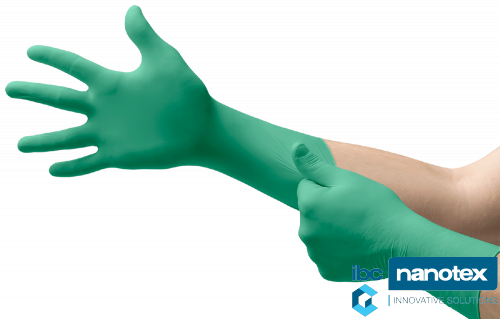 Перчатки нитриловые стерильные TouchNTuff 93-700 Ansell для чистых помещений IBC Nanotex