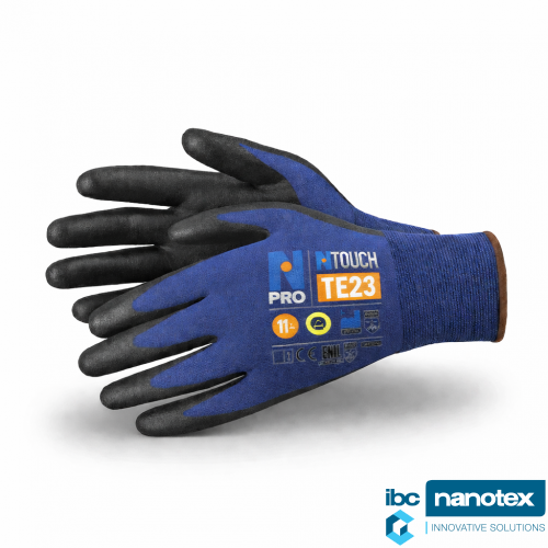 Перчатки трикотажные антистатические с покрытием TE23 Npro Ntouch