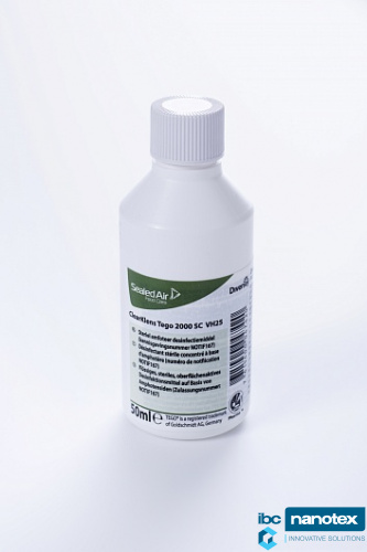 Дезинфектант стерильный с моющим эффектом концентрированный ClearKlens Tego 2000 SC 50 мл для чистых помещений IBC Nanotex