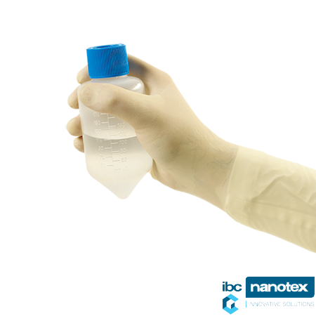 Перчатки латексные стерильные SHIELDSKIN XTREME™ STERILE LATEX 300 DI SHIELD Scientific для чистых помещений IBC Nanotex