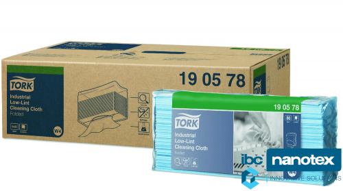 Салфетки в упаковке Tork 190578 (39*32,4см., 80 листов в упаковке), синий