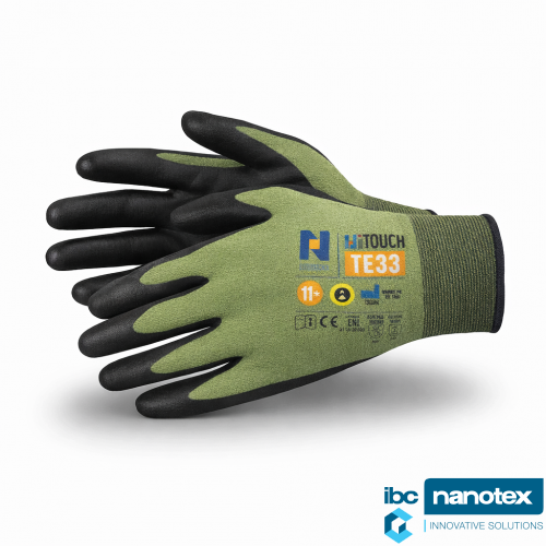 Перчатки трикотажные антистатические с покрытием TE33 Npro Ntouch