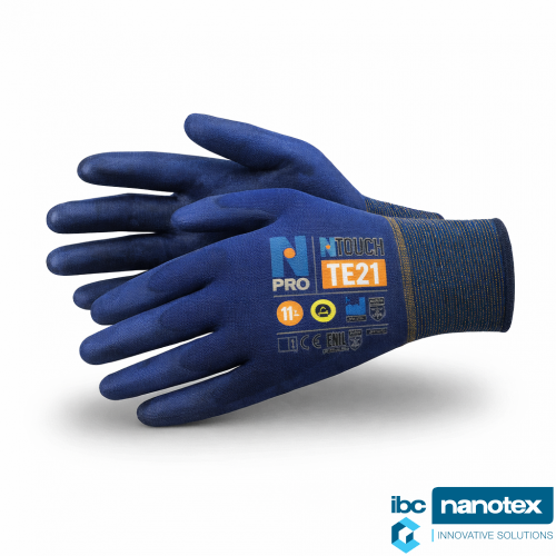 Перчатки трикотажные антистатические без покрытия TE21 Npro Ntouch