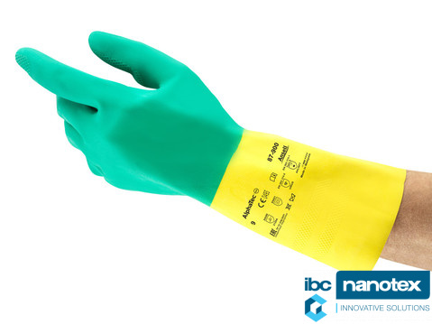 Перчатки AlphaTec 87-900 Ansell защитные IBC Nanotex