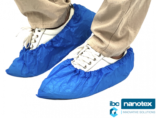Бахилы одноразовые CPE Nprotect P83 для чистых помещений. IBC NANOTEX