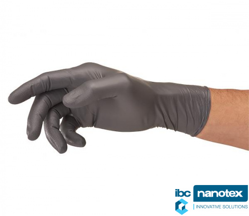 Перчатки нитриловые TouchNTuff 93-250 Ansell для лабораторий IBC Nanotex