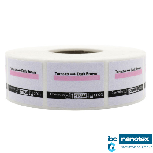 CD23 Химический индикатор. Класс 1. Автоклавирование (стерилизация паром). Chemdye