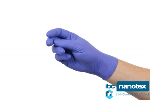 Перчатки нитриловые Microflex 93-843 Ansell для лабораторий IBC Nanotex