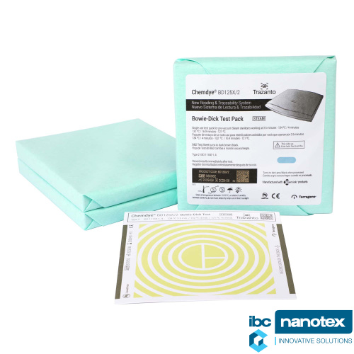 BD125X Химический индикатор. Класс 2. Автоклавирование (стерилизация паром). Chemdye