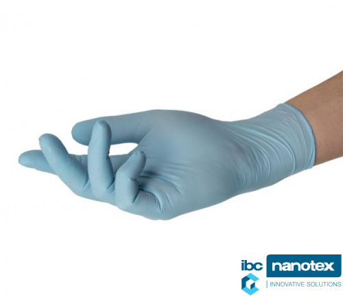 Перчатки нитриловые Microflex 93-833 Ansell для лабораторий IBC Nanotex