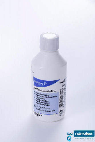 Средство дезинфицирующее стерильное концентрированое ClearKlens Cleansinald 25мл для чистых помещений IBC Nanotex