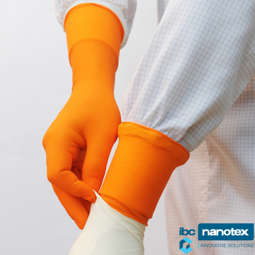 Перчатки нитрил нестерильные Shield White Nitrile 300 DI SHIELD Scientific B.V. чистые помещения IBC Nanotex