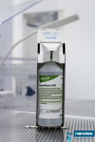 Средство дезинфицирующее стерильное на основе изопропилового спирта ClearKlens IPA 1л  для чистых помещений IBC Nanotex