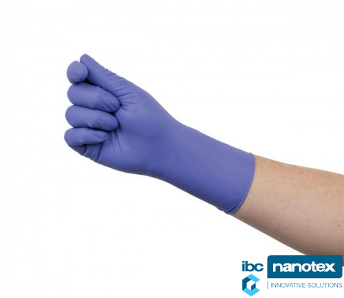 Перчатки нитриловые Microflex 93-853 Ansell для лабораторий IBC Nanotex