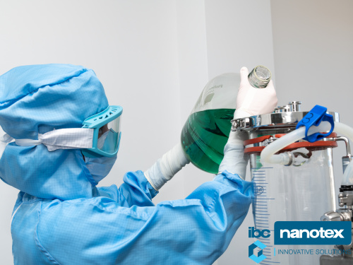 Перчатки нитрил нестерильные Shield White Nitrile 300 DI SHIELD Scientific B.V. чистые помещения IBC Nanotex