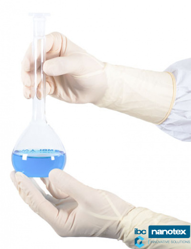 Перчатки латексные стерильные ALPHA  BioClean для чистых помещений IBC Nanotex