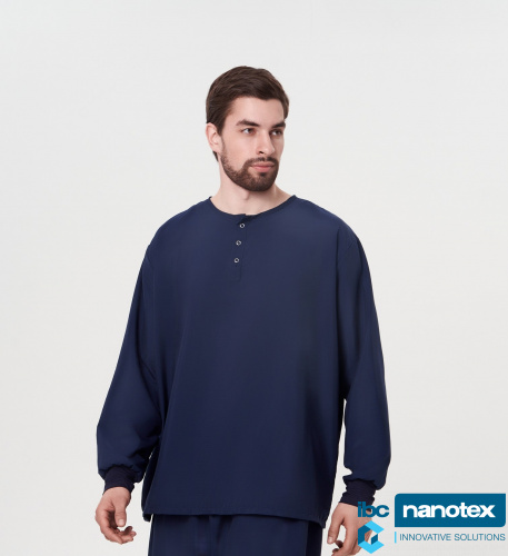 Туника многоразовая с длинными рукавами NProtect для чистых помещений